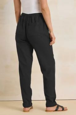 Long Tall Sally Black Lyocell Blend Joggers
