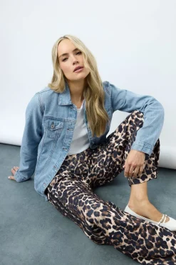 Long Tall Sally Blue Mid Wash Denim Jacket