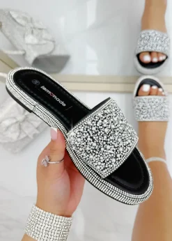 Love Lemonade Black Crystal Treasure Sliders
