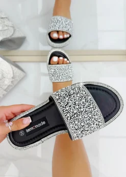 Love Lemonade Black Crystal Treasure Sliders