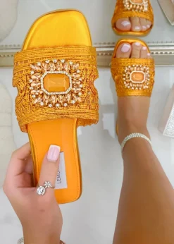 Love Lemonade Orange Crystal Bloom Sliders