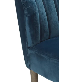 LPD Furniture Bella 2 Seater Sofa Blue