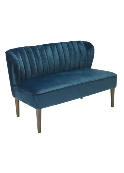 LPD Furniture Bella 2 Seater Sofa Blue