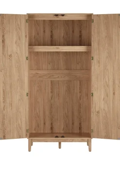 LPD Furniture Bordeaux 2 Door Wardrobe (1810x557x850mm)