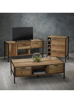 LPD Furniture Hoxton Wine Cabinet (800x400x638mm)