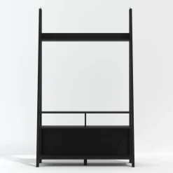 LPD Furniture Tiva Ladder TV Unit Black (1754x386x1050mm)
