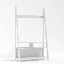 LPD Furniture Tiva Ladder TV Unit White (1754x386x1050mm)