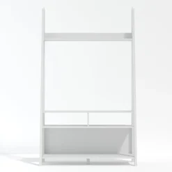 LPD Furniture Tiva Ladder TV Unit White (1754x386x1050mm)