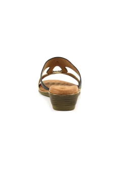 Lunar Black Porto Sandal