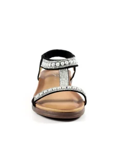 Lunar Black Tancy Sandal