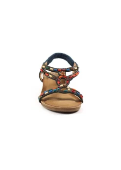 Lunar Blue Epsom Sandal