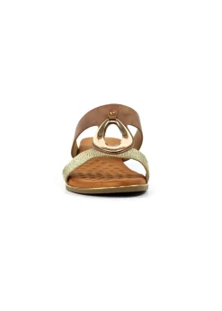Lunar Brown Porto Sandal