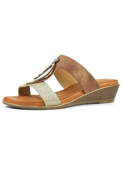 Lunar Brown Porto Sandal