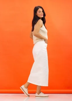 Lunar Cream Evie Plimsoll