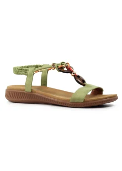 Lunar Khaki Brava Sandal