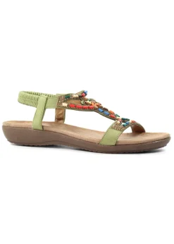 Lunar Khaki Mariella Sandal