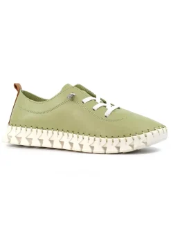 Lunar Khaki St Austell Plimsoll
