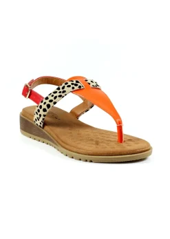 Lunar Orange Gina Sandal