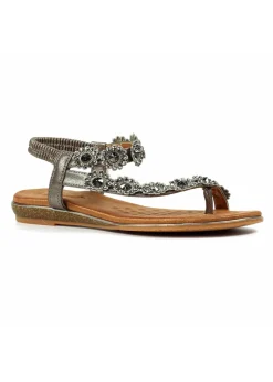 Lunar Pewter Charlotte II Sandal
