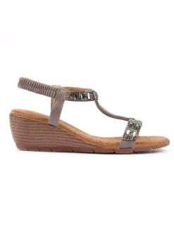 Lunar Pewter Macie Sandal
