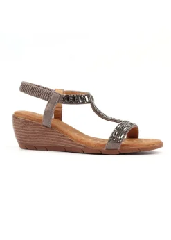 Lunar Pewter Macie Sandal