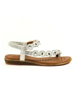 Lunar Silver Charlotte II Sandal