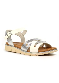 Lunar Silver Jane Sandal