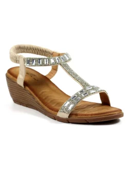 Lunar Silver Macie Sandal