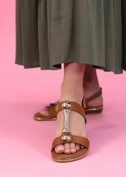 Lunar Tan Renoir Sandal