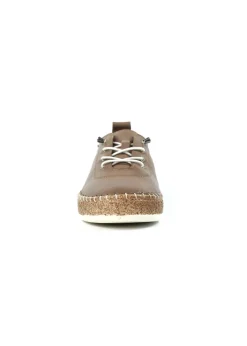 Lunar Taupe Evie Plimsoll