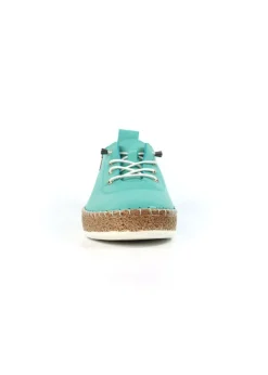 Lunar Turquoise Evie Plimsoll