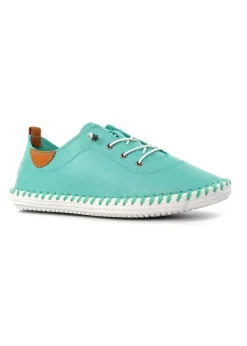 Lunar Turquoise St Ives Plimsoll
