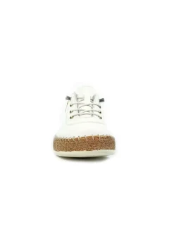 Lunar White Evie Plimsoll