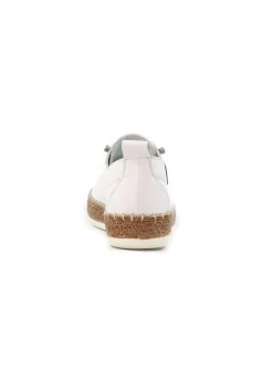 Lunar White Evie Plimsoll