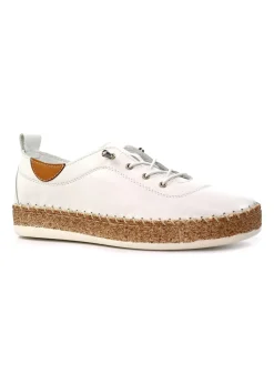 Lunar White Evie Plimsoll