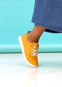 Lunar Yellow St Austell Plimsoll