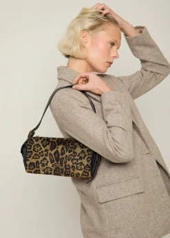 Madein Leopard Belle 90's Box Shoulder Bag
