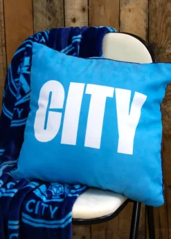 Man City FC Crestcol Square Cushion (40cm x 40cm)
