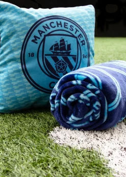 Man City FC Crestcol Square Cushion (40cm x 40cm)