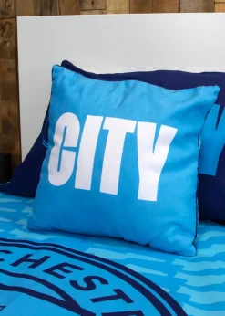 Man City FC Crestcol Square Cushion (40cm x 40cm)