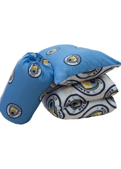 Manchester City Coverless Quilt Duvet Cover Set