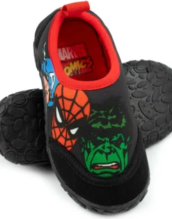 Marvel Avengers Kids Swim Black Shoes (Younger 6-12 Older)