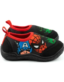 Marvel Avengers Kids Swim Black Shoes (Younger 6-12 Older)