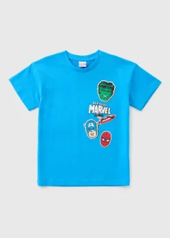Marvel Blue T-Shirt (3-13yrs)