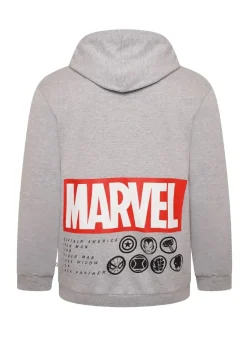 Marvel Mens Grey Hoody