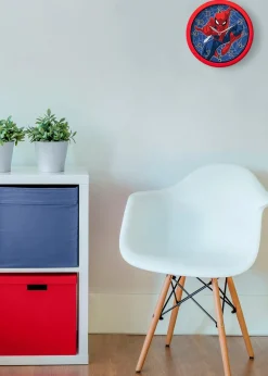 Marvel Red Spiderman Wall Clock