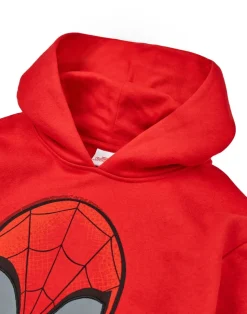 Marvel Spiderman Boys Red Hoodie (2-8 Years)