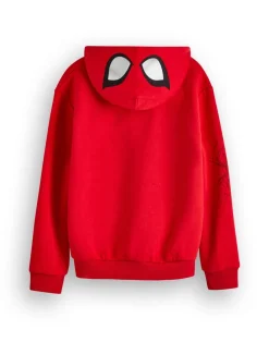 Marvel Spiderman Boys Red Hoodie (2-8 Years)
