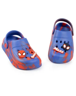 Marvel Spidey Kids Black Clogs (Younger 6-12 Older)