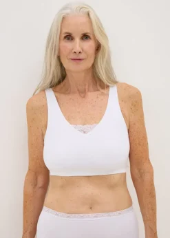 Menopause 2 Pack Black & White Bralettes - M Tick Approved